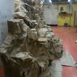Каскадный водопад для зимнего сада в санаторий в Подмосковье - 2016г. Размеры: 5,0м х 1,2м/2,6м
